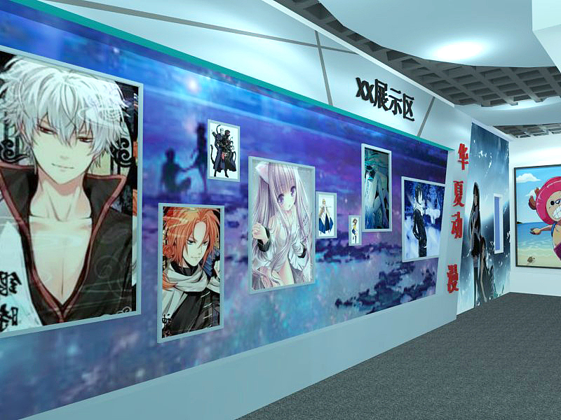 动漫展厅空间展陈设计——创意与技术的完美融合